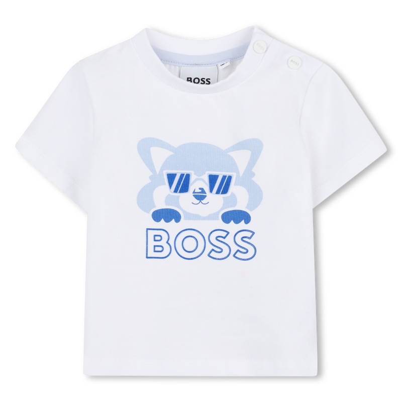Printed T-shirt and shorts BOSS 
                    BOY