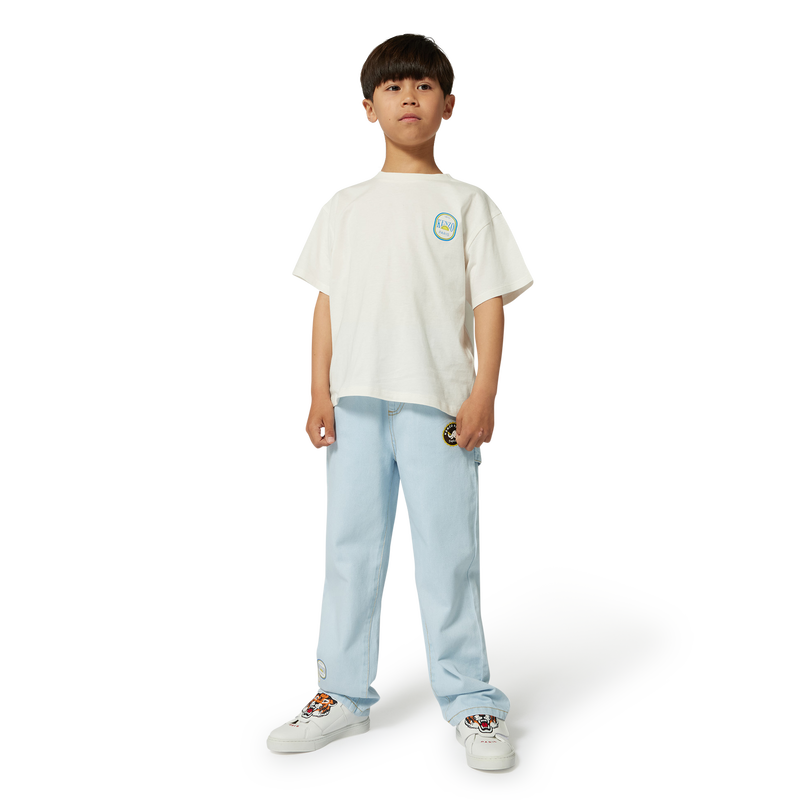 Short-sleeved cotton T-shirt KENZO KIDS 
                    BOY