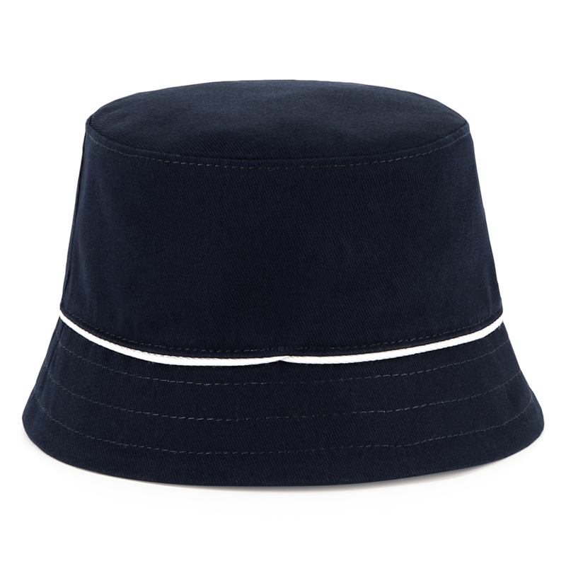 Reversible cotton bucket hat BOSS 
                    BOY