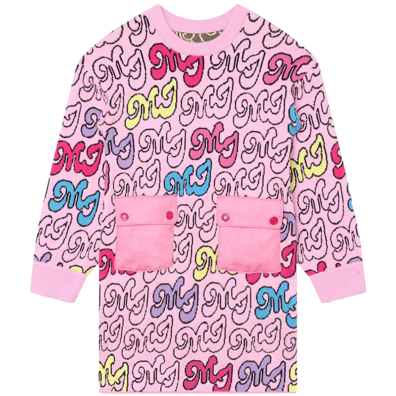 Multicolor knit dress THE MARC JACOBS 
                    GIRL