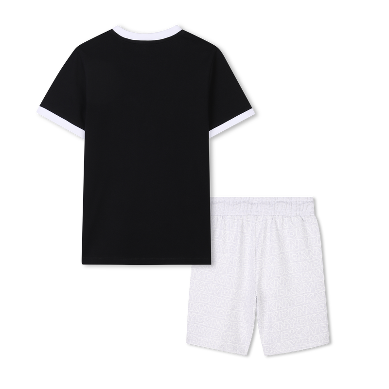 Bermuda shorts and T-shirt set DKNY 
                    BOY