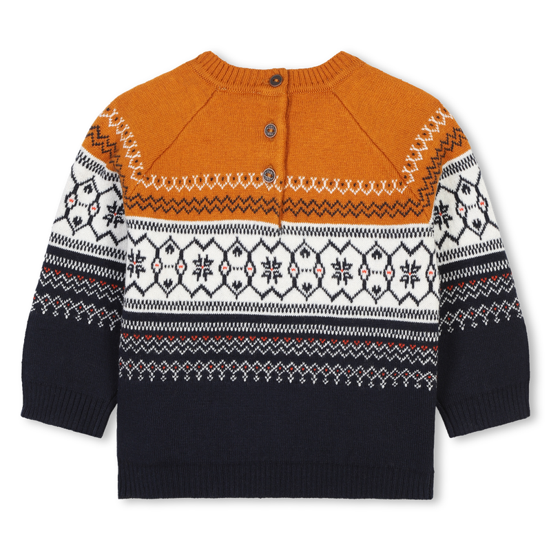 Jacquard Sweater CARREMENT BEAU 
                    BOY