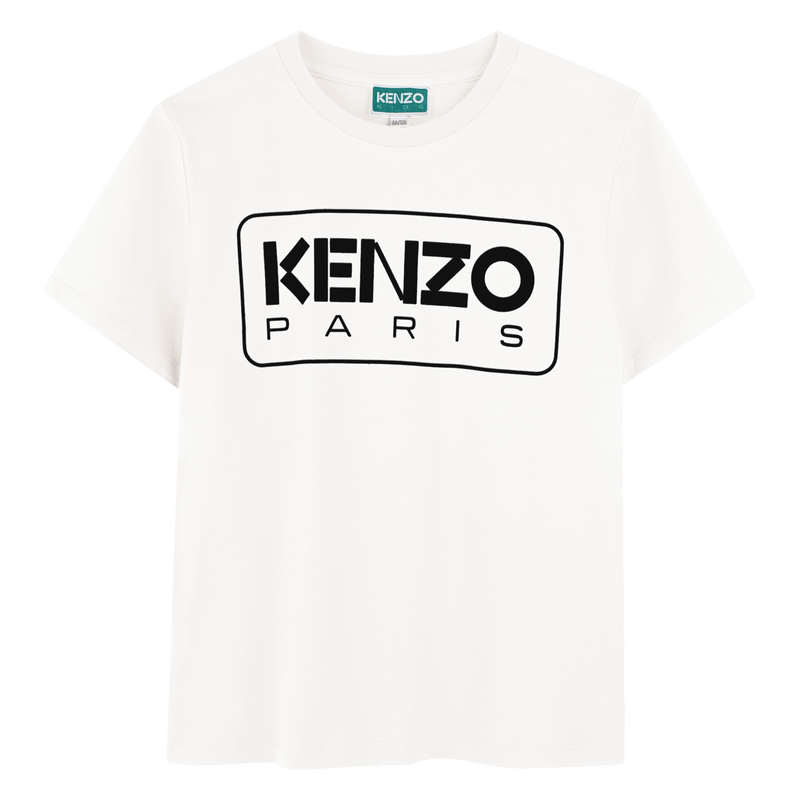 Short-sleeved cotton T-shirt KENZO KIDS 
                    BOY