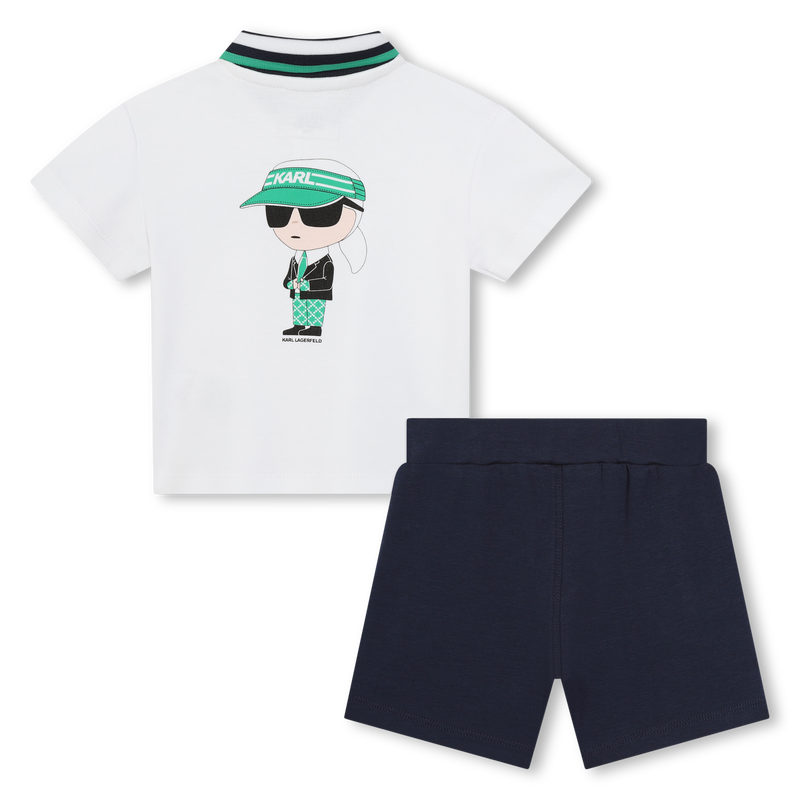 Organic Cotton Ensemble KARL LAGERFELD KIDS 
                    BOY