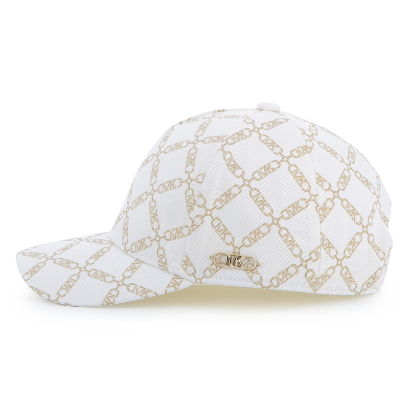 Printed twill cap MICHAEL KORS 
                    GIRL