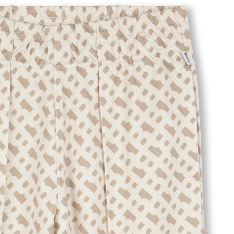 Monogram-print Bermuda shorts BOSS 
                    BOY
