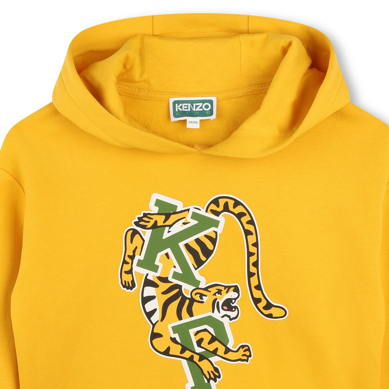 Printed Fleece Sweatshirt KENZO KIDS 
                    BOY