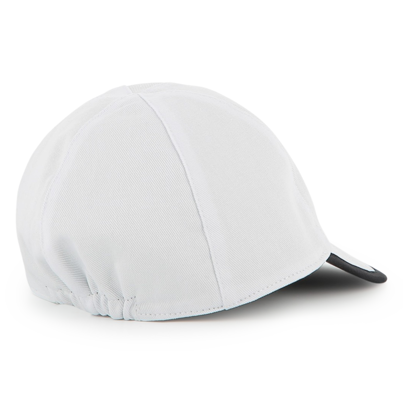 Reversible cotton cap KARL LAGERFELD KIDS 
                    BOY