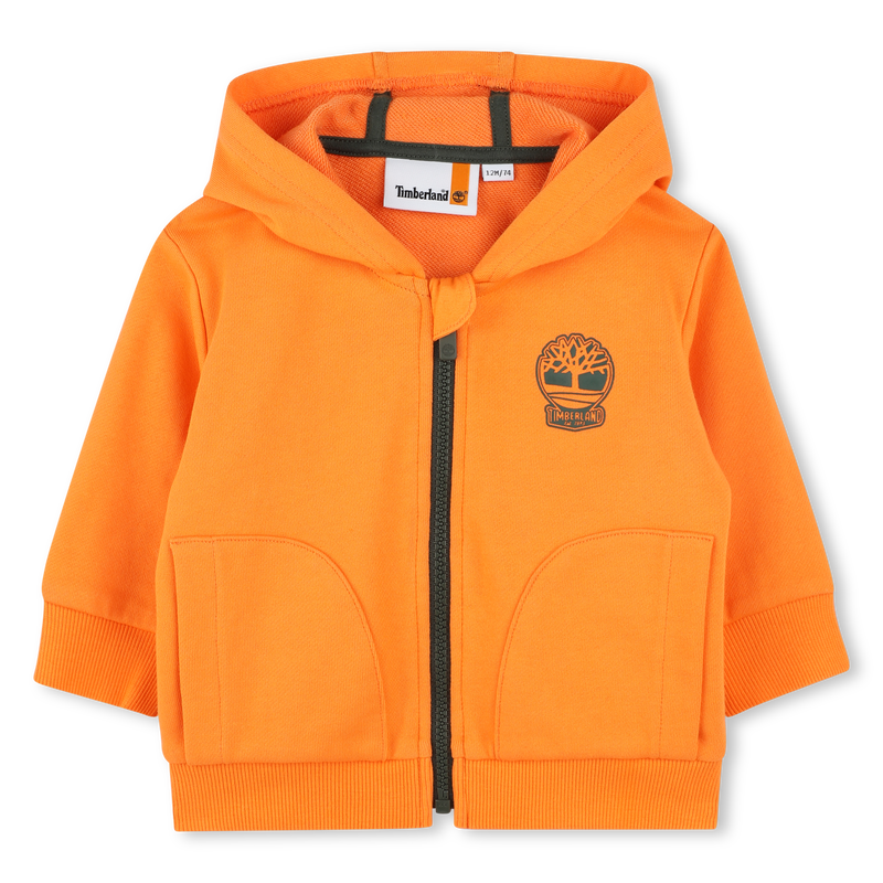 Fleece jogging cardigan TIMBERLAND 
                    BOY