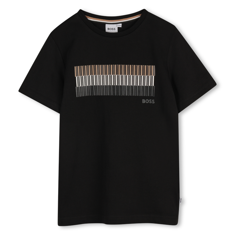 Short-sleeved cotton T-shirt BOSS 
                    BOY