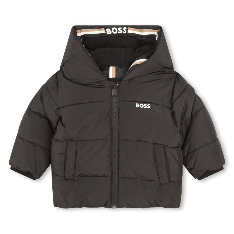 Water-repellent hooded jacket BOSS 
                    BOY