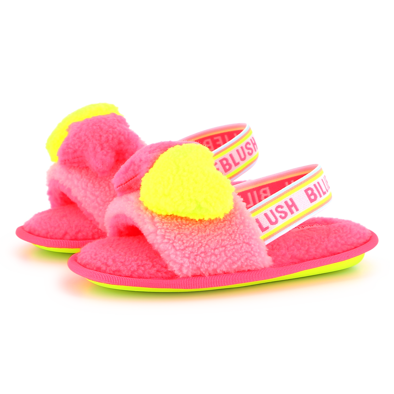 Fluffy fleece slippers BILLIEBLUSH 
                    GIRL