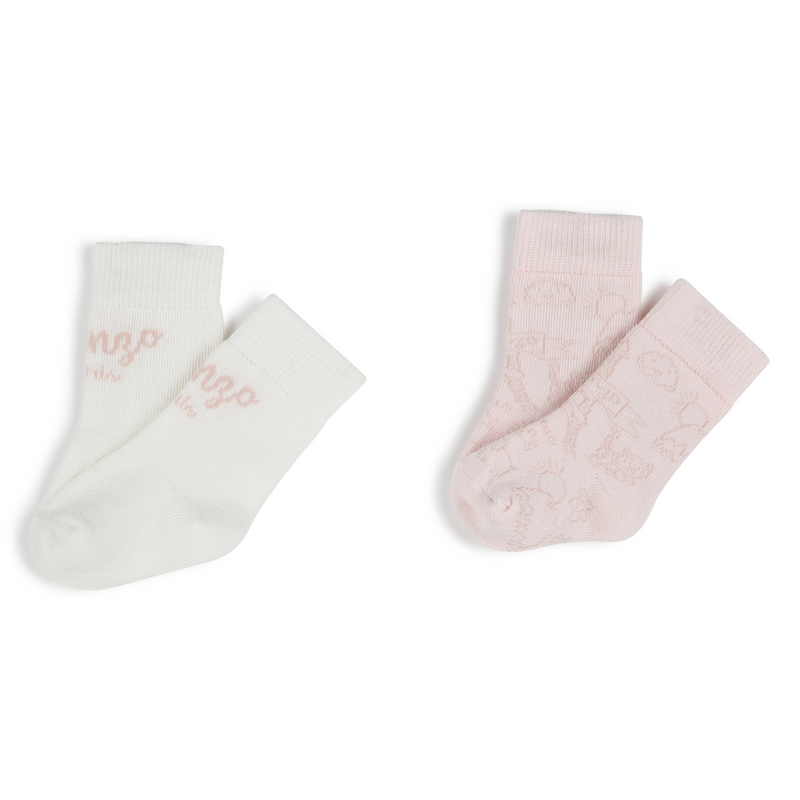 Jacquard Socks (Pack Of 2) KENZO KIDS 
                    UNISEX