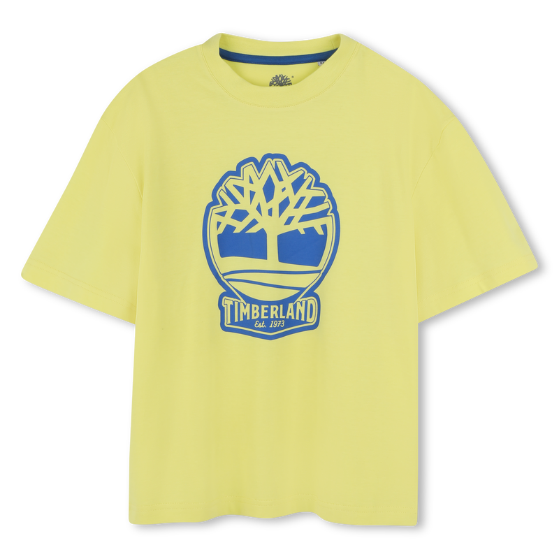 Two-tone T-shirt with logo TIMBERLAND 
                    BOY