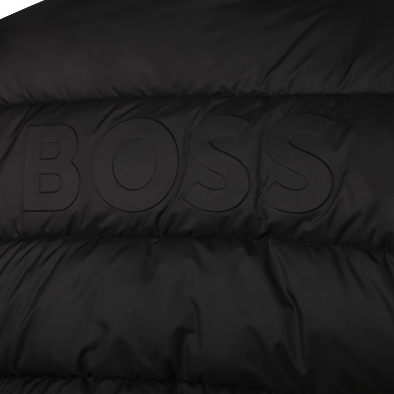 Zip-up hooded puffer BOSS 
                    GIRL