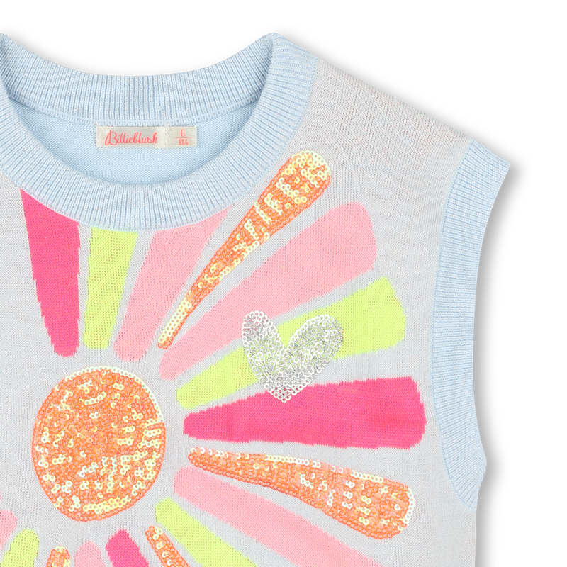 Knitted tank top BILLIEBLUSH 
                    GIRL