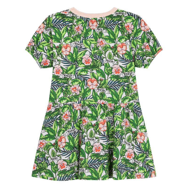 Short-sleeved dress KENZO KIDS 
                    GIRL