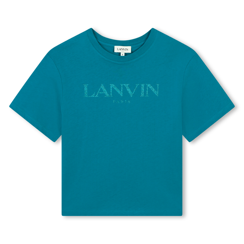 Short-Sleeved Cotton T-Shirt LANVIN 
                    GIRL