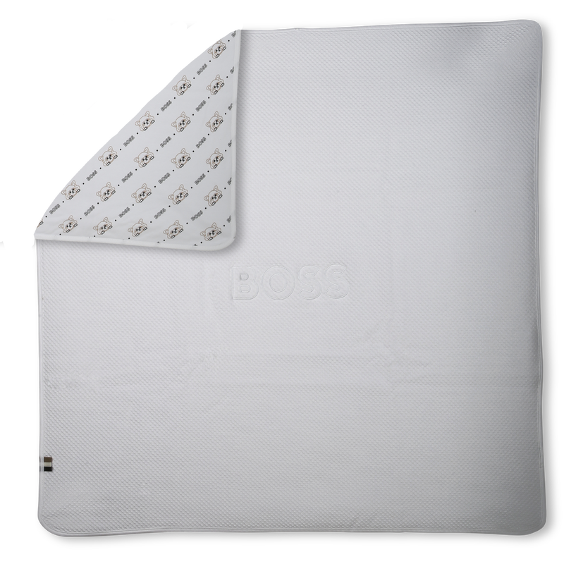 Cotton blanket BOSS 
                    UNISEX