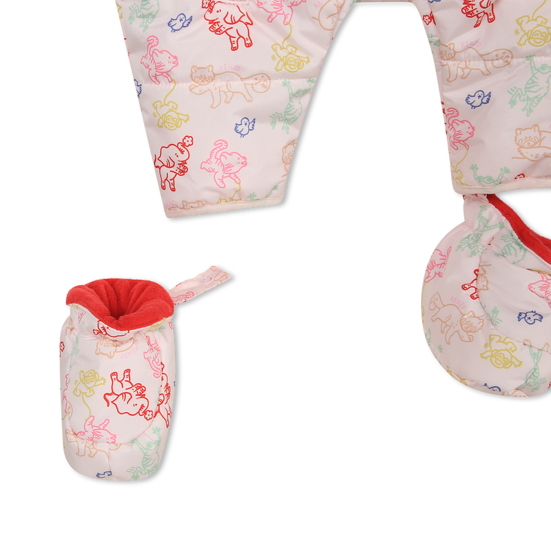 Water-resistant snow suit KENZO KIDS 
                    GIRL
