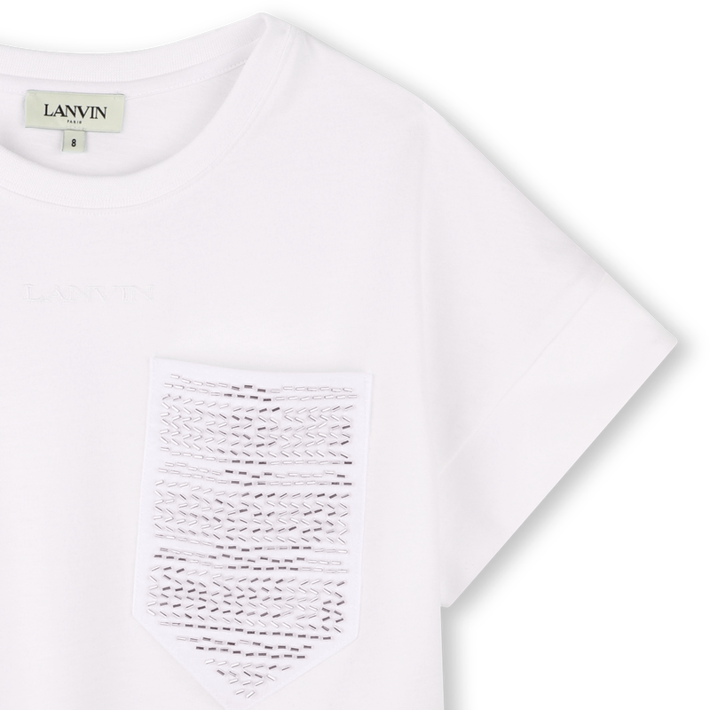 Short-sleeved top LANVIN 
                    GIRL