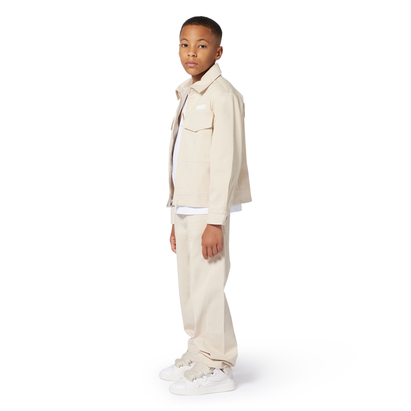 Embroidered cotton jacket LANVIN 
                    BOY