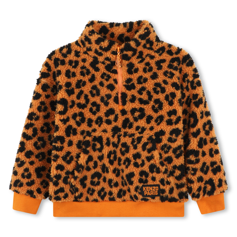 Zip-Neck Sweatshirt KENZO KIDS 
                    UNISEX