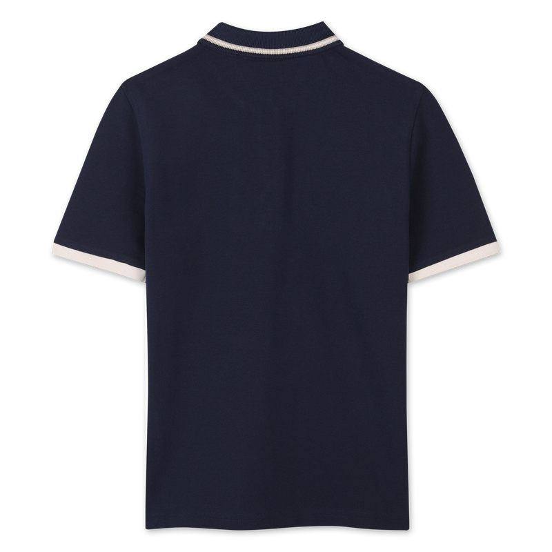 Polo shirt with chest label BOSS 
                    BOY