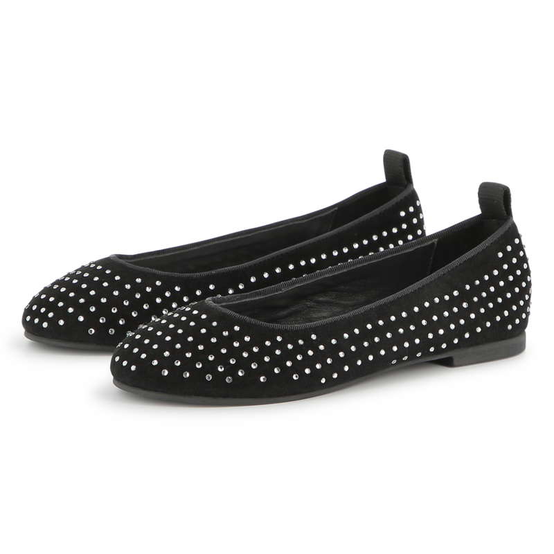 Leather ballet flats THE MARC JACOBS 
                    GIRL