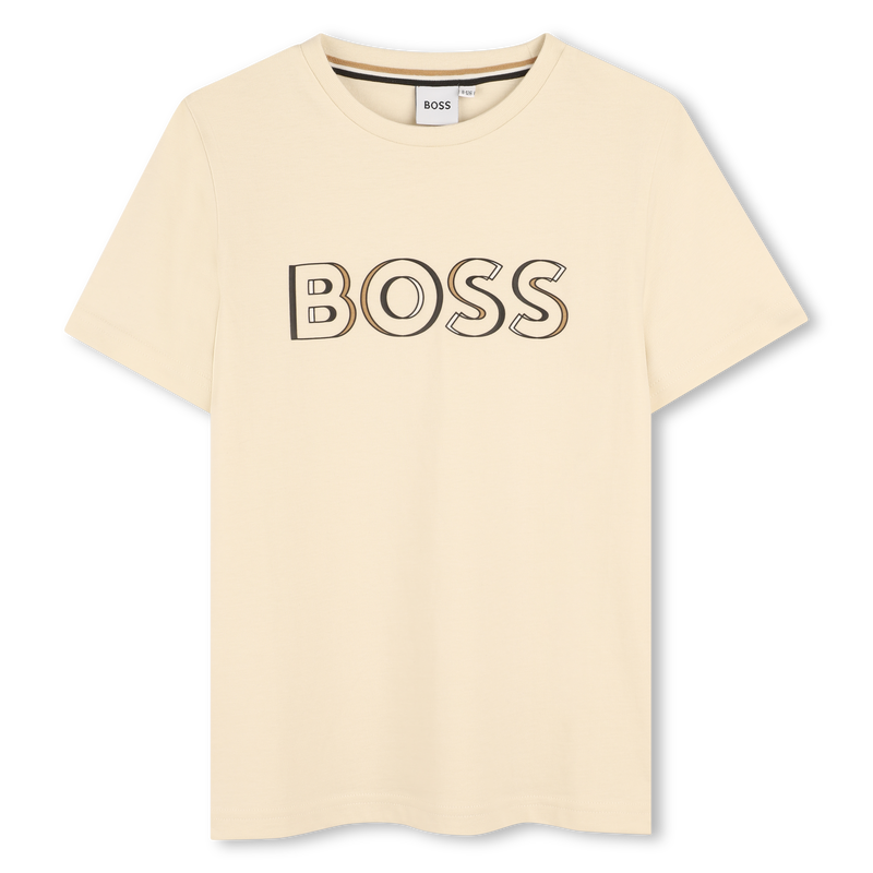 Short-sleeved cotton T-shirt BOSS 
                    BOY