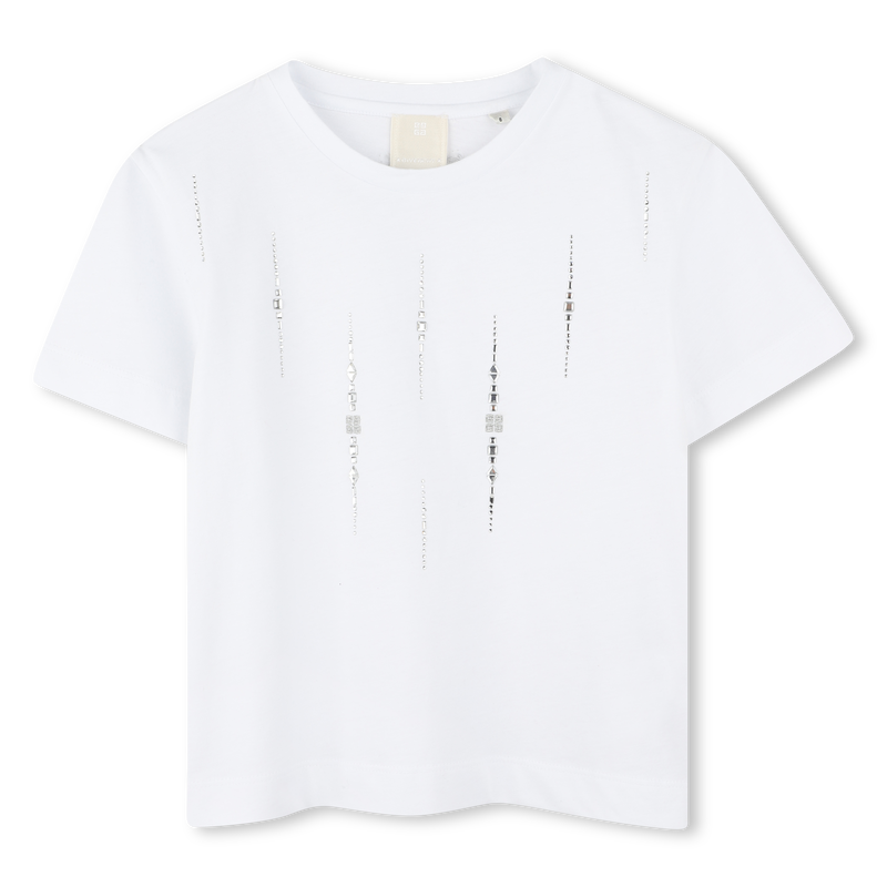 T-shirt with diamantés GIVENCHY 
                    GIRL