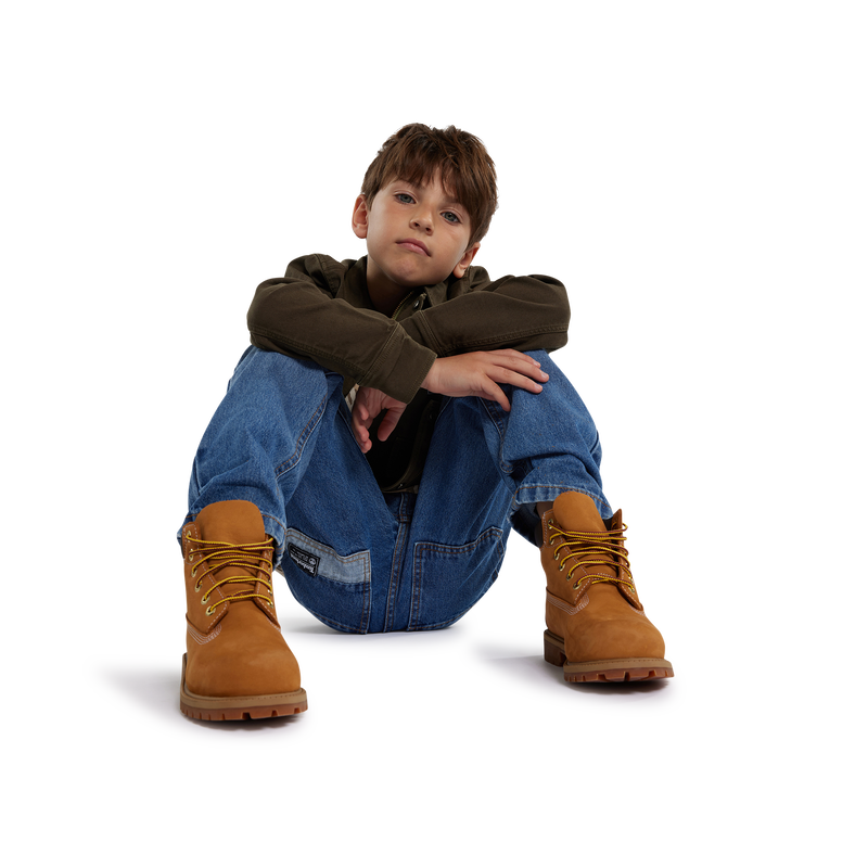 Zipped Cotton Jacket TIMBERLAND 
                    BOY