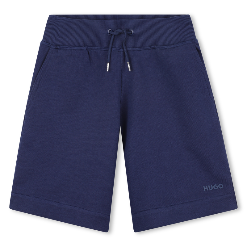 Fleece Bermuda running shorts HUGO 
                    BOY
