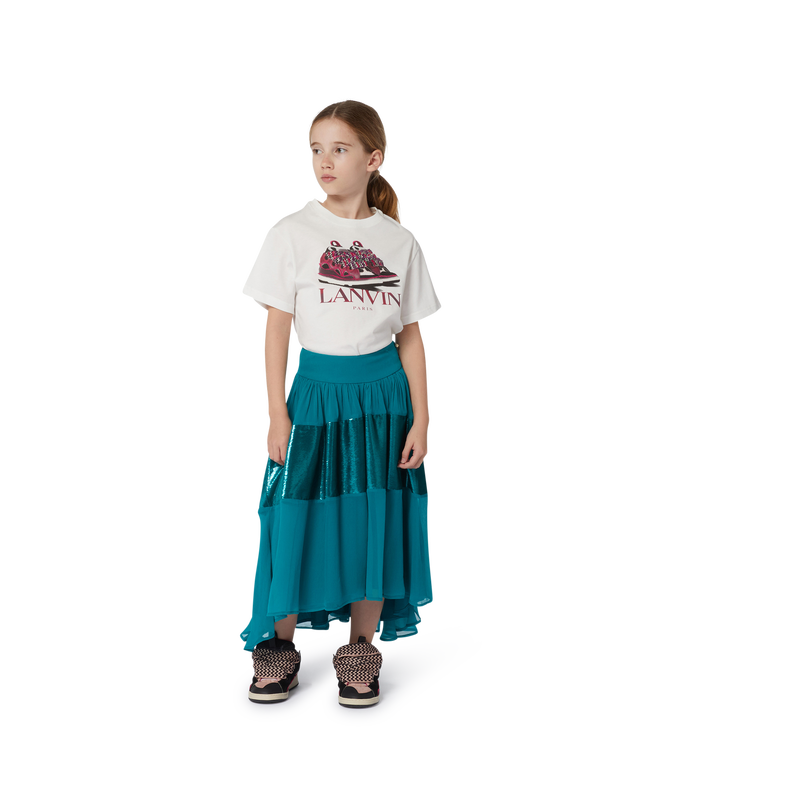 Sneaker Print T-Shirt LANVIN 
                    GIRL