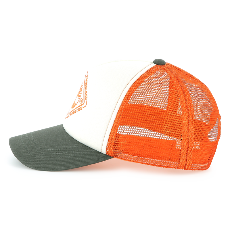Tricolor bi-material cap TIMBERLAND 
                    BOY