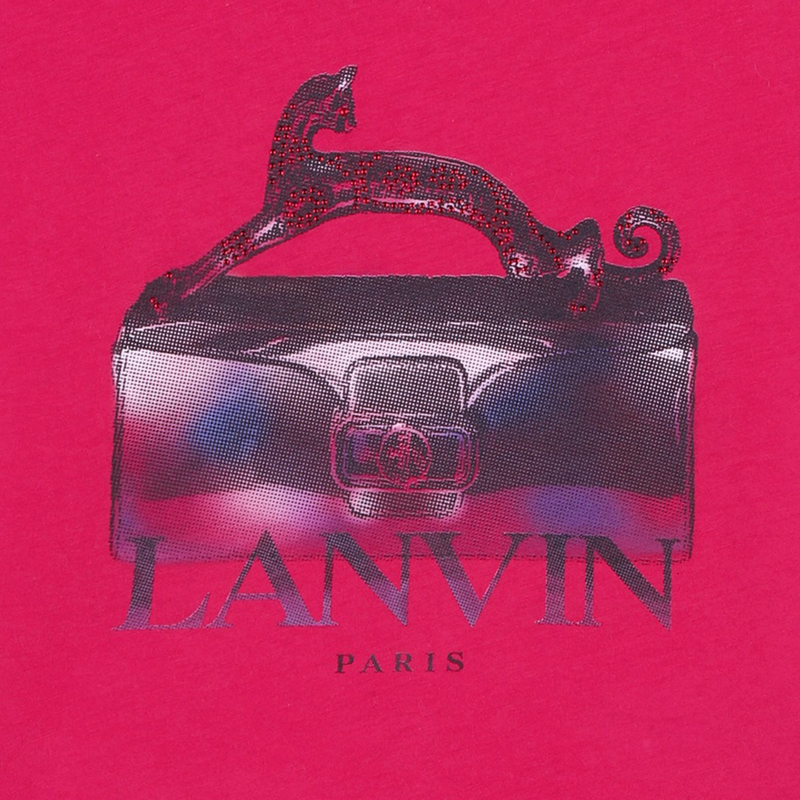Graphic Print T-Shirt LANVIN 
                    GIRL