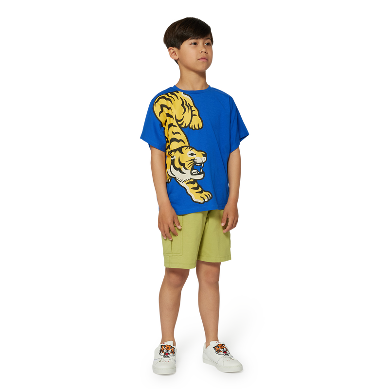 Printed cotton T-shirt KENZO KIDS 
                    BOY