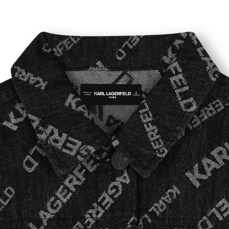 Denim jacket KARL LAGERFELD KIDS 
                    BOY