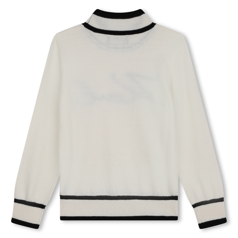 Embroidered Signature Sweater KARL LAGERFELD KIDS 
                    GIRL