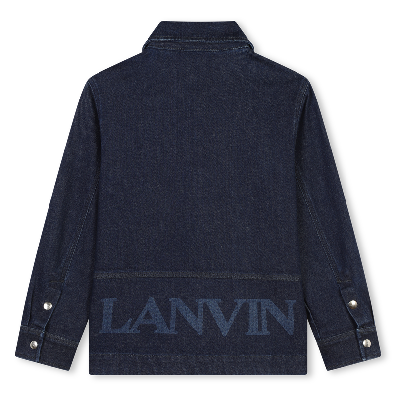 Logo Denim Jacket LANVIN 
                    BOY
