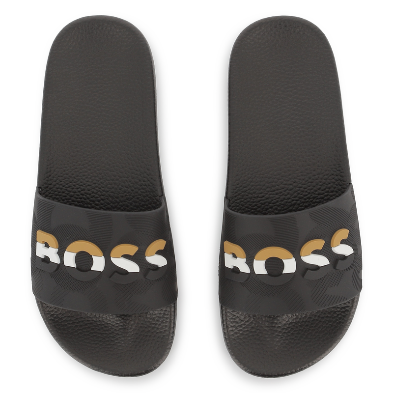 Wide-strap sliders BOSS 
                    BOY