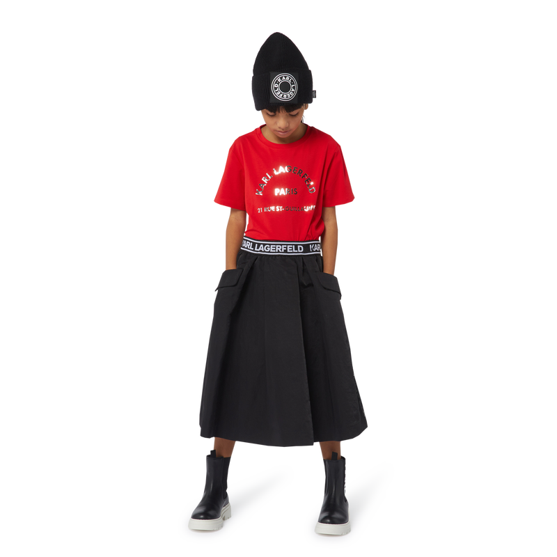 A-Line Midi Skirt KARL LAGERFELD KIDS 
                    GIRL