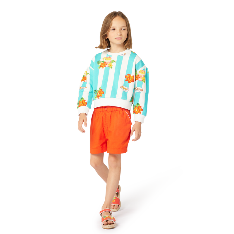 Fleece sweatshirt KENZO KIDS 
                    GIRL