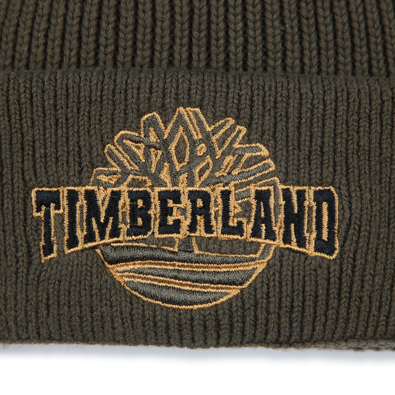 Embroidered Knit Hat TIMBERLAND 
                    BOY