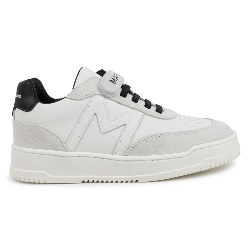 Leather Lace-Up Sneakers THE MARC JACOBS 
                    UNISEX