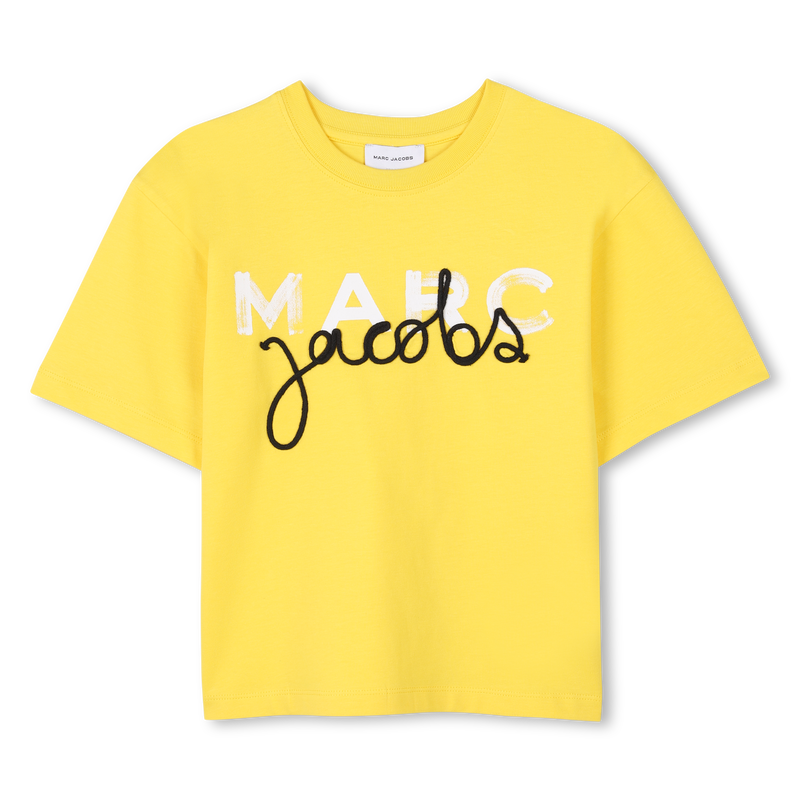 Round-neck cotton T-shirt THE MARC JACOBS 
                    BOY