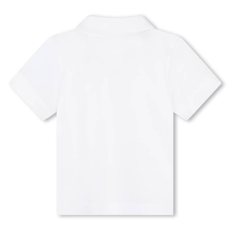 Cotton Piqué Polo Shirt TIMBERLAND 
                    BOY
