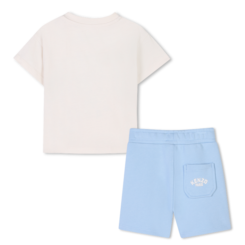 T-shirt and Bermuda shorts set KENZO KIDS 
                    BOY