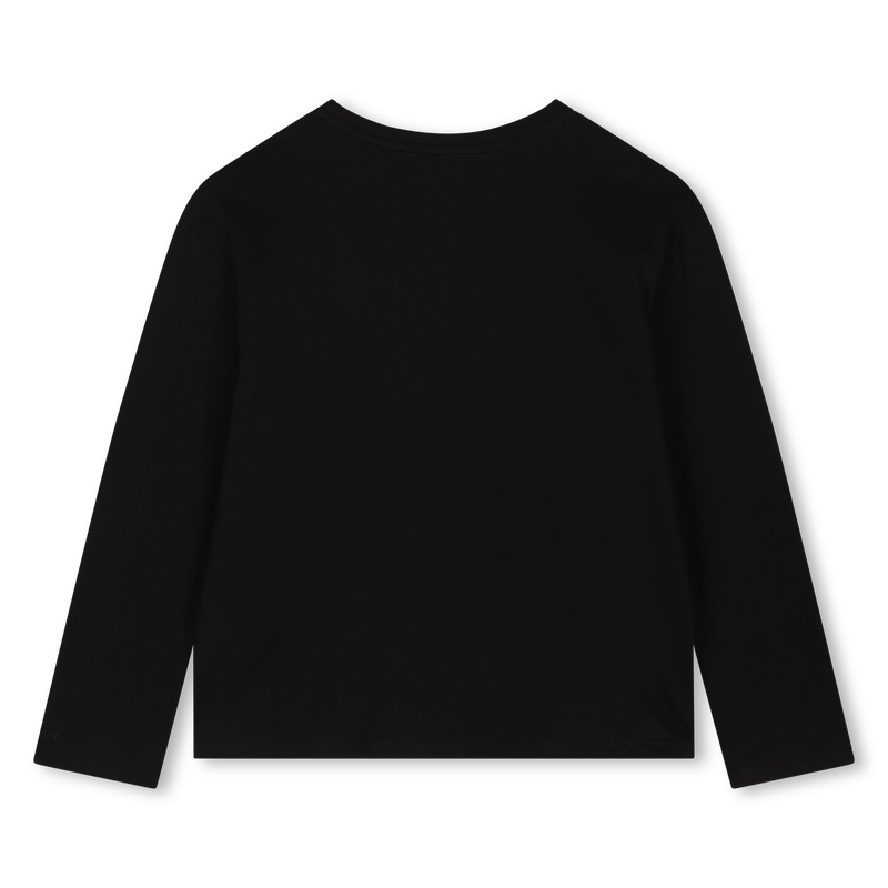 Diamanté Motif T-Shirt LANVIN 
                    GIRL