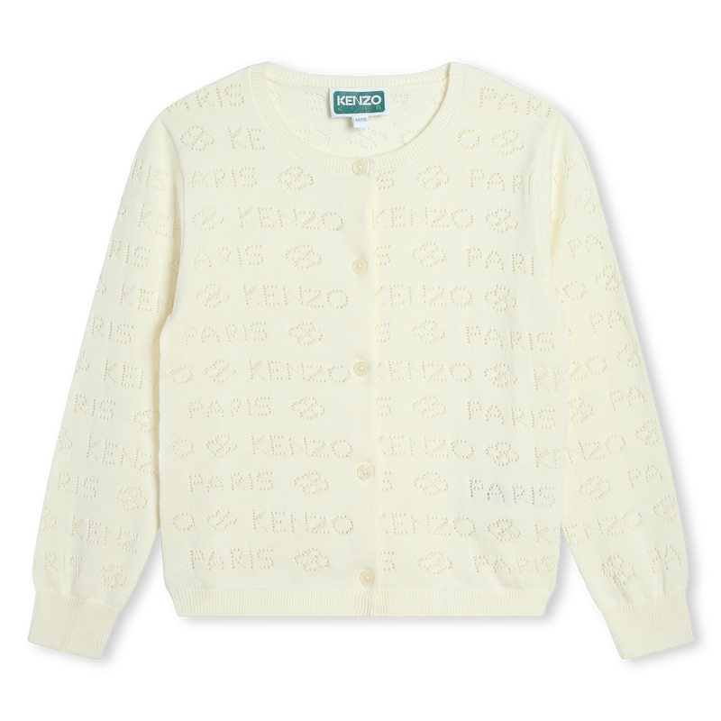 Tricot cardigan KENZO KIDS 
                    GIRL